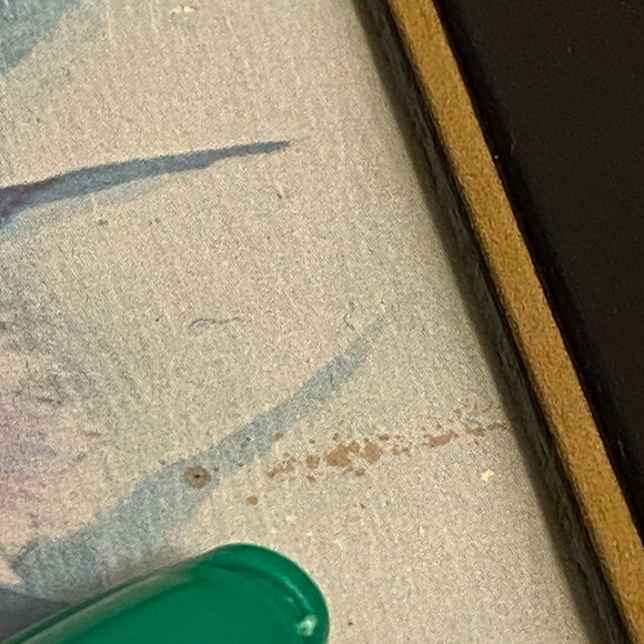 MCM cats vintage kitten flowers black framed prints kitsch 70s colors K Chin art - Picture 8 of 16